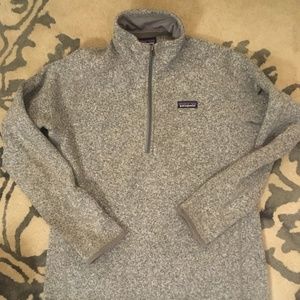 Patagonia Better Sweater 1/4 zip Women's Grey